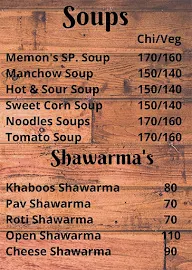 Memon Food's menu 1