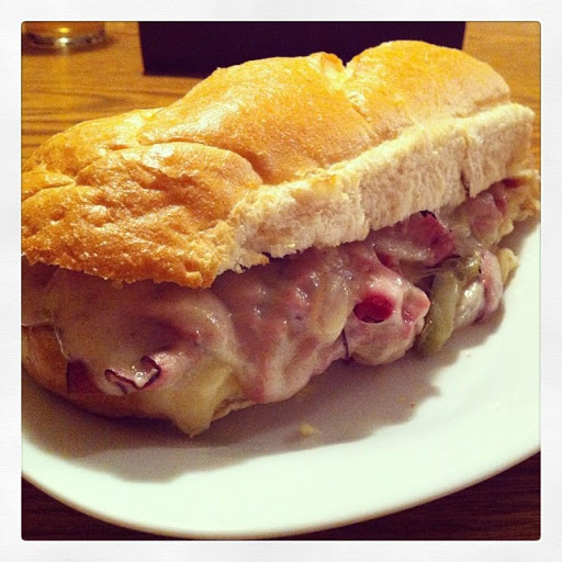 From Instagram: Italian Roast Beef and Swiss Toasted Sub = yummy in my tummy! http://instagram.com/p/hb-umyFrW-/