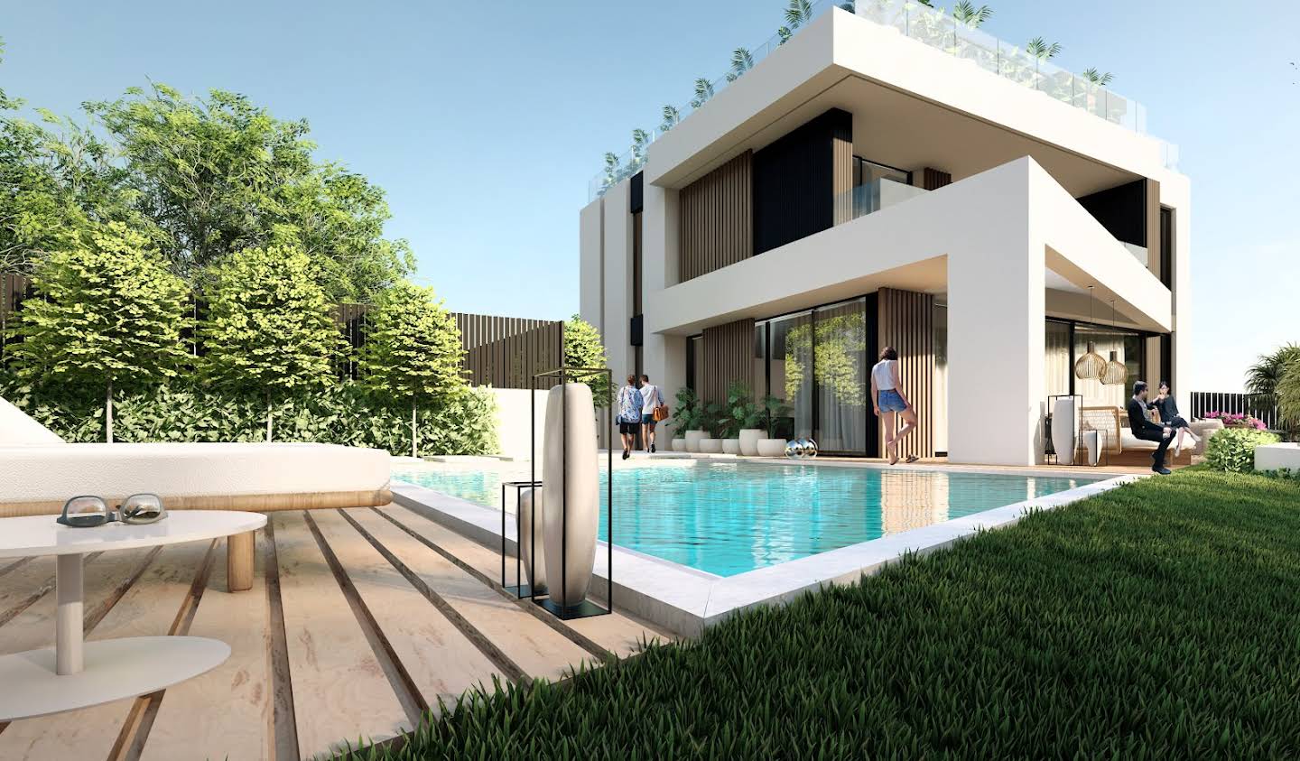 House with pool and garden Ibiza