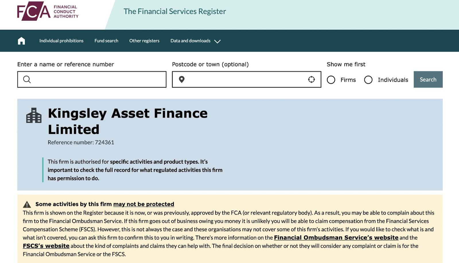 Kingsley Asset Finance Limited (KAFL): отзывы о работе компании