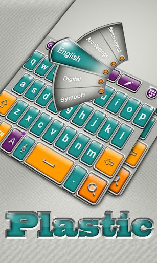 Plastic GO Keyboard Theme