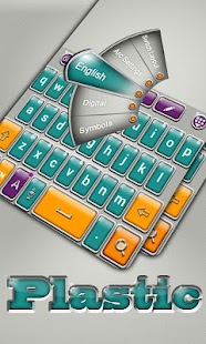 Plastic GO Keyboard Theme Screenshots 0