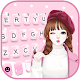 Download Pink Wink Girl Keyboard Theme For PC Windows and Mac