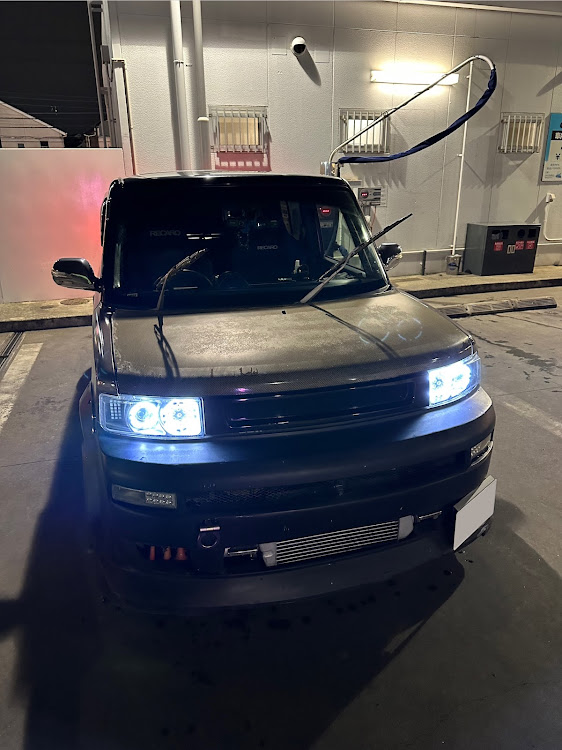 bBの2号機・DIY・3ナンバー・車検仕様からの戻し作業・顔面いじりに関するカスタム事例の投稿画像5枚目