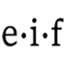 Item logo image for Ecriture·Inclusive·Facile — e·i·f