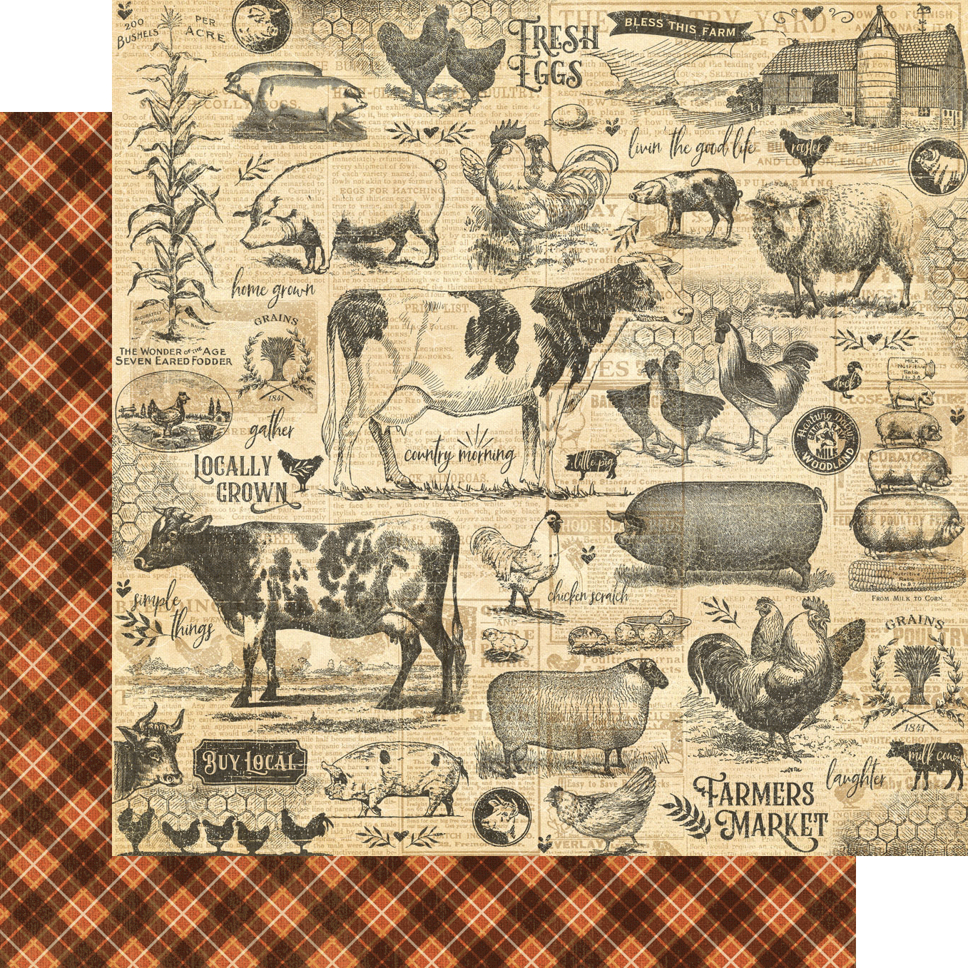 Farmhouse: Winter 2020 Sneak Peeks – Graphic 45 Papers