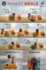 McDonald's menu 1