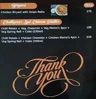 Chatkara Flames menu 5