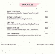 Blah Brunch Cafe menu 3