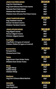 Jomo Cafe menu 1