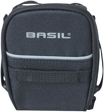 Basil Sport Design Saddle Bag - 1L Strap Mount Black alternate image 3