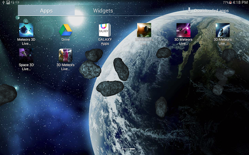 免費下載個人化APP|3D Meteors 3 app開箱文|APP開箱王