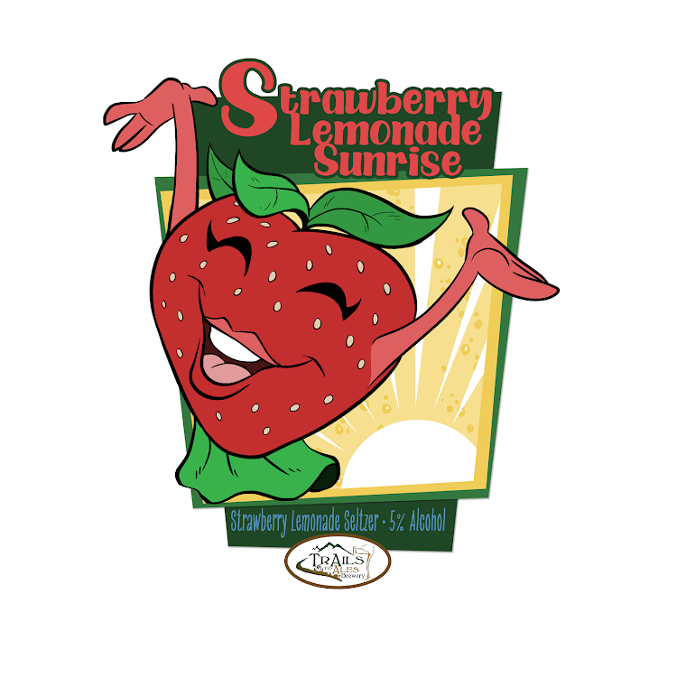 Logo of Trails To Ales Strawberry Lemonade Sunrise