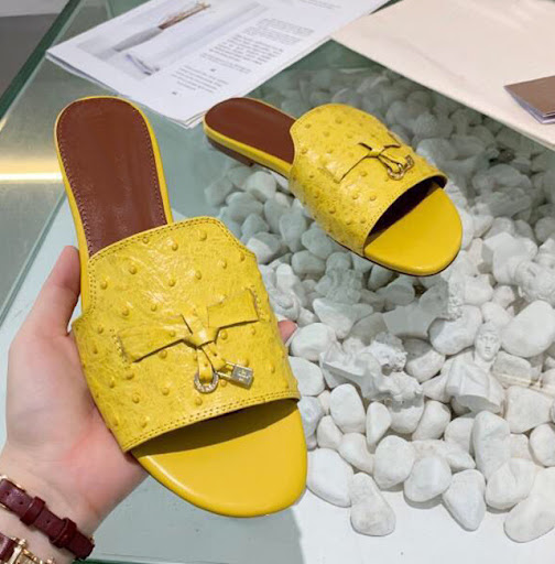 Title 4, Summer New Straight Toe Leather Flat Womens Sh...
