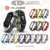 Dây Đeo Miband Mijobs Pulseira Global Version Xstyle Xiaomi Miband 3 4 5 6 7