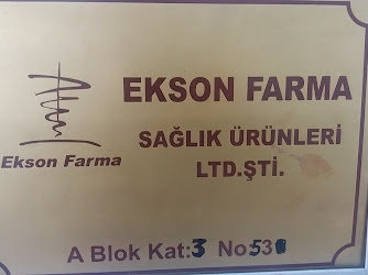 Ekson Farma Sağlık Ürünleri