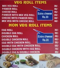 Kolkata Famous Kati Rolls menu 3