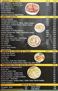 Glam Chilli menu 4