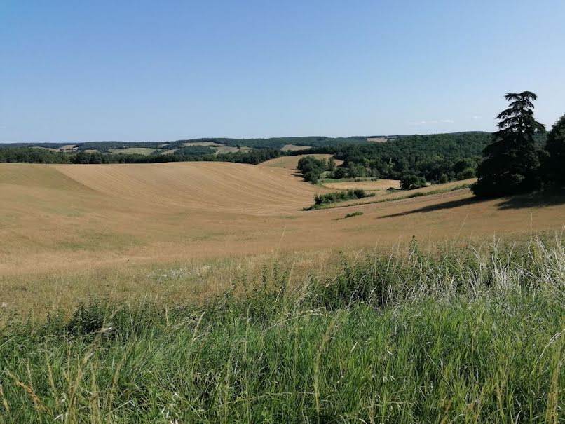 Vente terrain  1000 m² à Génébrières (82230), 40 000 €