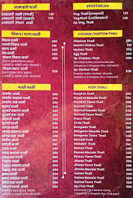 Hotel Konkani Lajjat menu 1