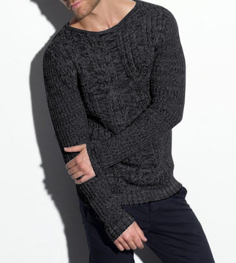 Title 2, Mens New Fashion Polyester Knit Sweater, comfo...