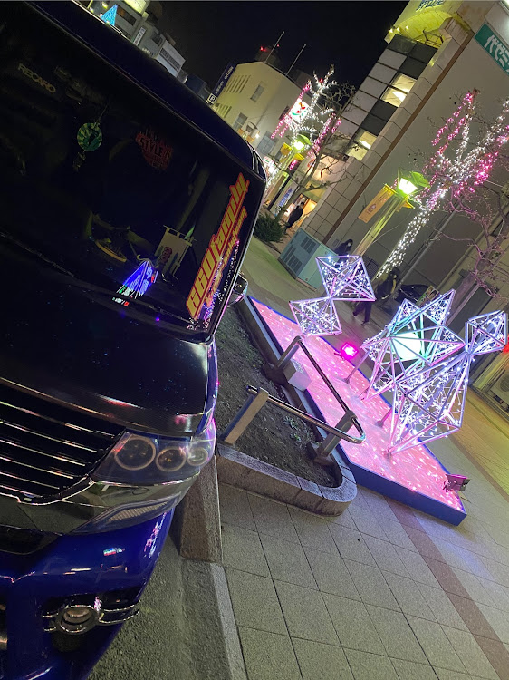 Nボックスカスタムのナイトオフ告知・JF1  N-BOXカスタム・660family・道の駅たつた・イルミネーションと愛車に関するカスタム事例の投稿画像5枚目