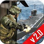 Cover Image of ダウンロード Navy Gunship Shooting 3D Game 2.9 APK