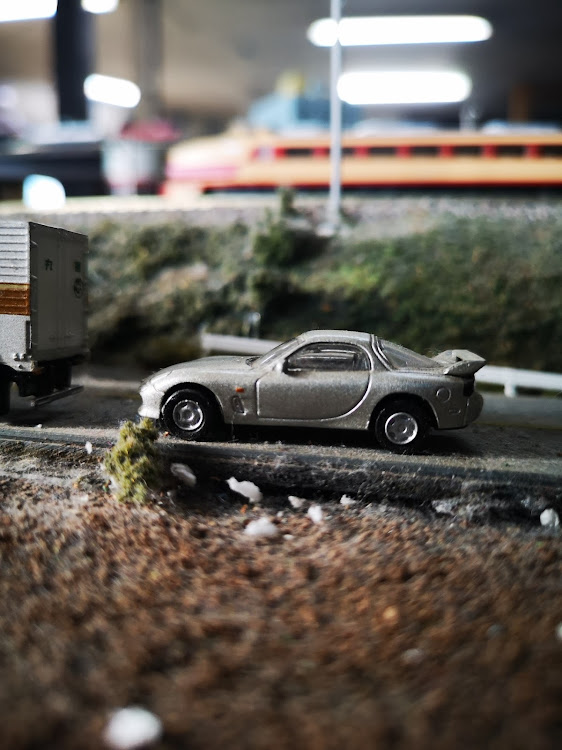 RX-7の鉄道模型・鉄ちゃんですがナニか？・ドクターイエロー・RX-7に関するカスタム事例の投稿画像1枚目