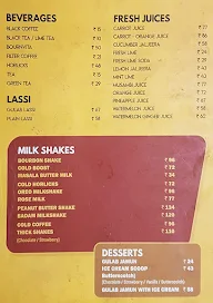 Gokul Oottupura menu 1