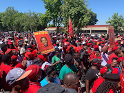 The City of Cape Town allege that EFF protesters damaged traffic lights and other public vehicles during a protest in Brackenfell in November last year. File photo.