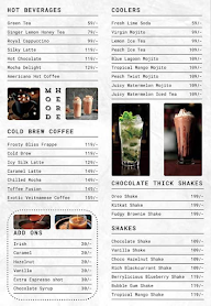 Cafe Da One menu 1