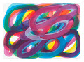 <p>
	<strong><em>Swirl no. 7</em>, gouache on Fabriano paper, 29.5 x 41 inches, 2020, SOLD</strong></p>
