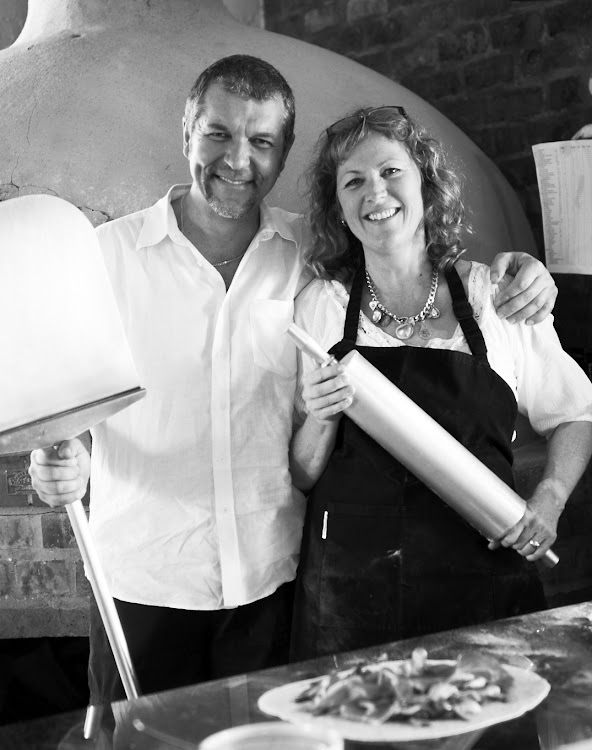 Massimo and Tracy Orione are understandably chuffed that their restaurant was voted as having the best pizza in Africa.