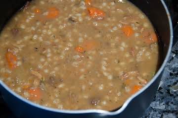 Barley soup