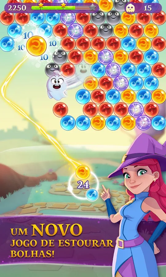  Bubble Witch 3 Saga: captura de tela 