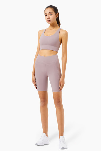 Title 6, Womens High Waist Sports Fitness Pants Peach H...