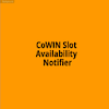 CoWIN Slot Availablity Notifier logo