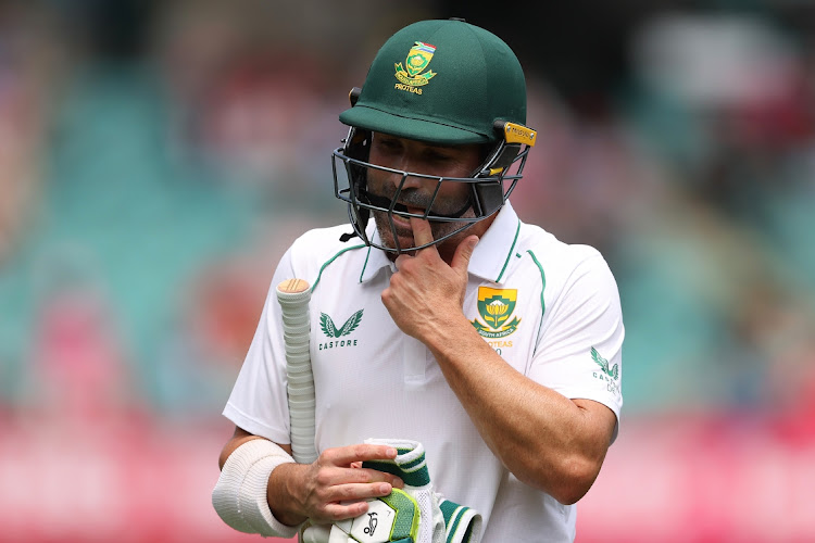 It was another difficult day for the Proteas captain Dean Elgar, who made just 15 at the Sydney Cricket Ground on Saturday, as his side continued to struggle with the bat against Australia.