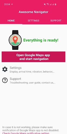 Awesome Navigator: Map navigation for Samsung gearのおすすめ画像5