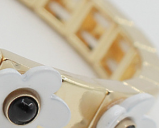 Title 4, Womens Alloy Elastic Bracelet, a comfortable a...