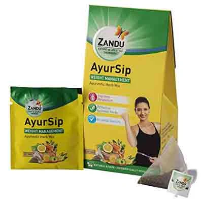 Zandu Ayurvedic Sip Weight Maneg Pack Of 10