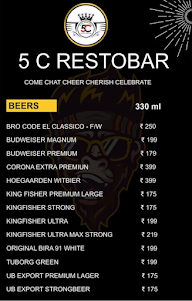 5C Resto Bar menu 7