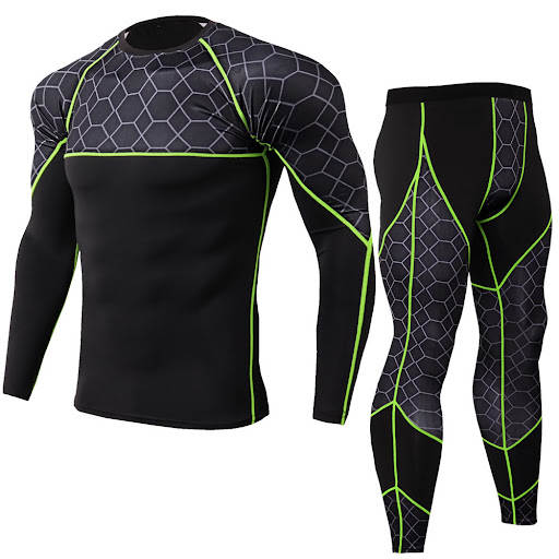 Title 2, Mens Fitness Quick Dry Clothing Long Sleeve T-...
