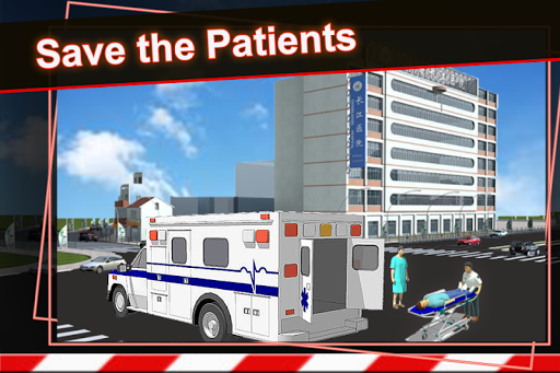 Ambulance City Rescue Sim 3D