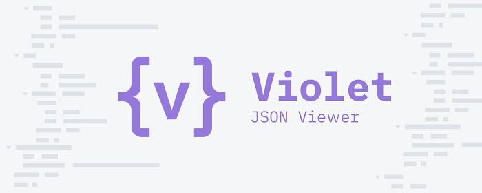 Violet JSON Viewer marquee promo image