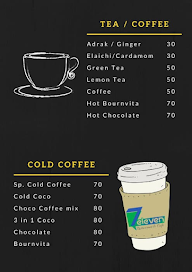 7 Eleven Restaurant & Cafe menu 1