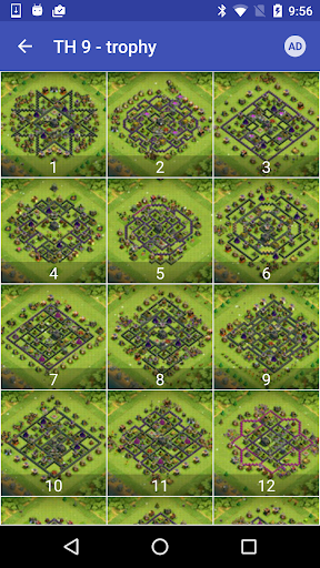 Maps of Clash Of Clans  screenshots 1
