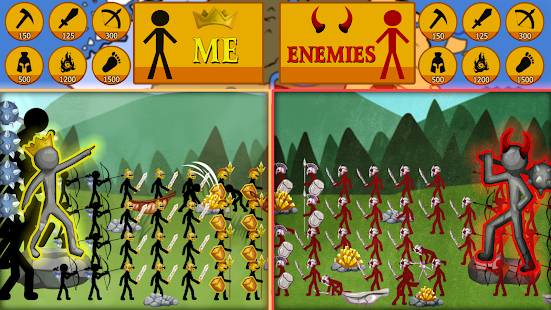 Stickman Battle 2020: Stick Fight War 1.2.3 APK Mod [Dinheiro] - Dinheiro  infinito - AndroidKai