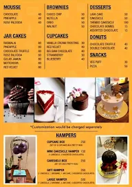 Cake Town menu 1