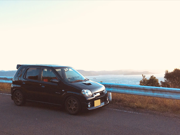 Keiワークスの有田みかん街道・ドライブ・夕陽百景・海と愛車・keiワークス仲間募集中に関するカスタム事例の投稿画像2枚目